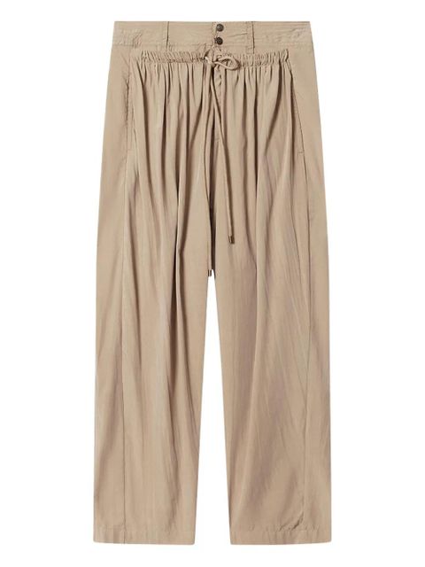 ISABEL MARANT x Inaya drawstring button trousers - Neutrals - zdjęcie produktu nr 1