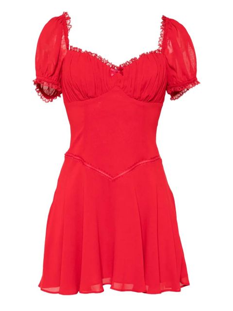 Reformation Ondine dress - Red - zdjęcie produktu nr 1