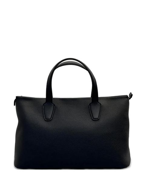 The Row Marcel leather tote bag - Black - zdjęcie produktu nr 1