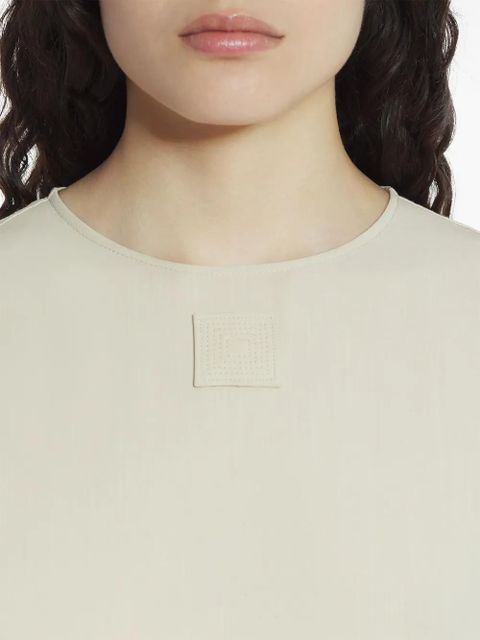 Lanvin satin dress - White