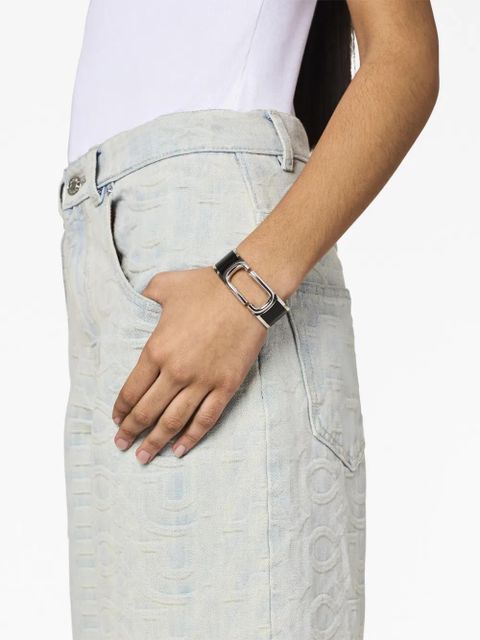 Marc Jacobs The J Marc hinge bangle - Black