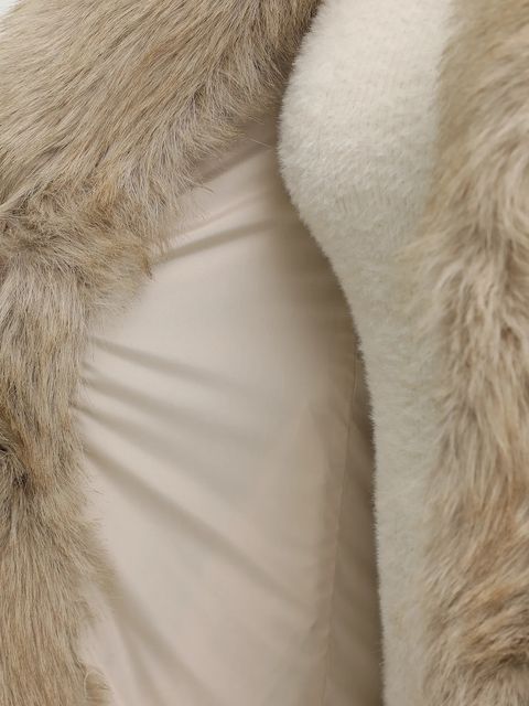 Liu Jo płaszcz kolor beżowy MF5459 E1024