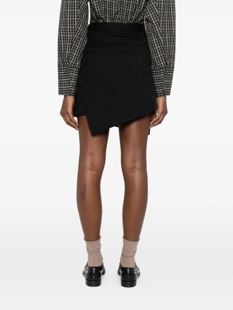 Vivienne Westwood mini Infinity asymmetric skirt - Black