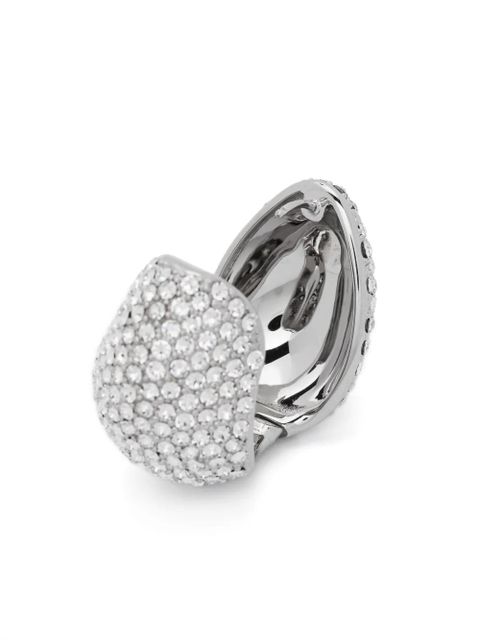 Coperni crystal-embellished earrings - Silver