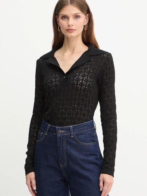 Pinko body damski kolor czarny lekki 105977 A2YI - zdjęcie produktu nr 1