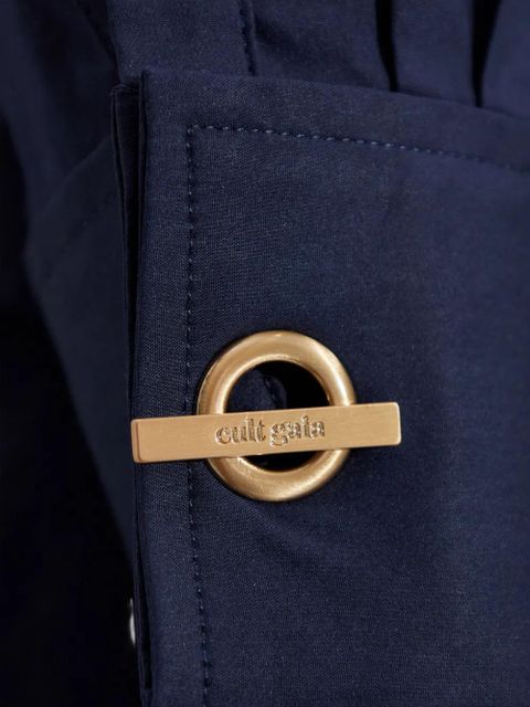 Cult Gaia open-back shirt - Blue