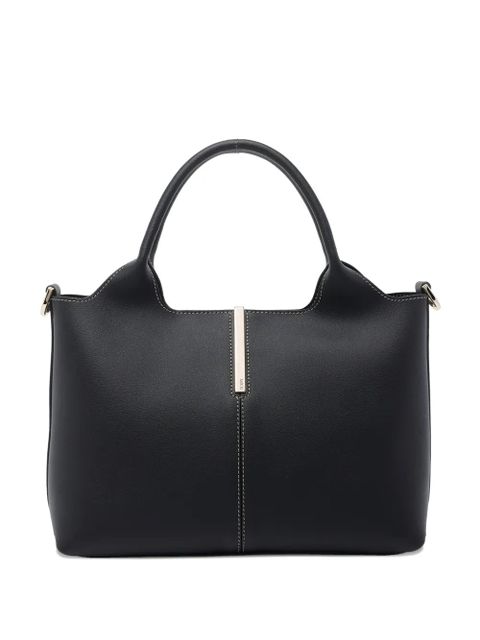 Tod's removable-strap leather tote bag - Black - zdjęcie produktu nr 1