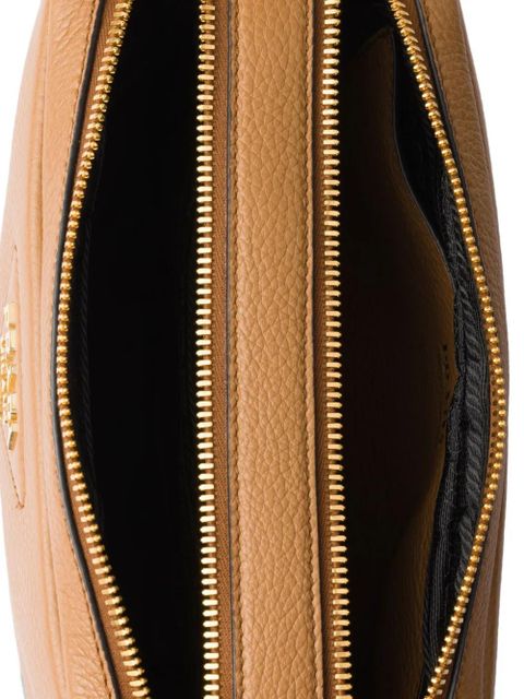 Prada small leather shoulder bag - Brown - zdjęcie produktu nr 2