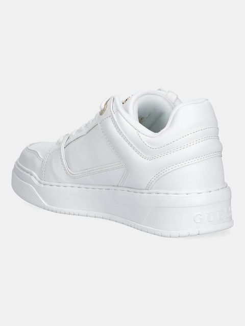 Guess sneakersy DELOVE damskie kolor biały FLTDEL ELE12 - zdjęcie produktu nr 2