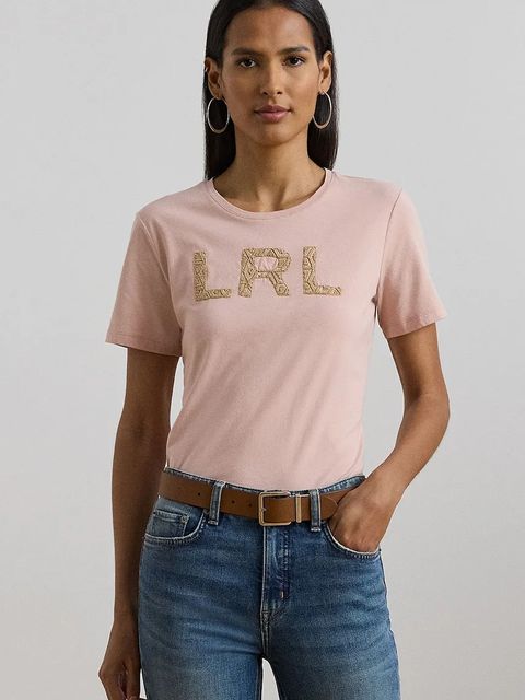 Lauren Ralph Lauren t-shirt bawełniany - zdjęcie produktu nr 1