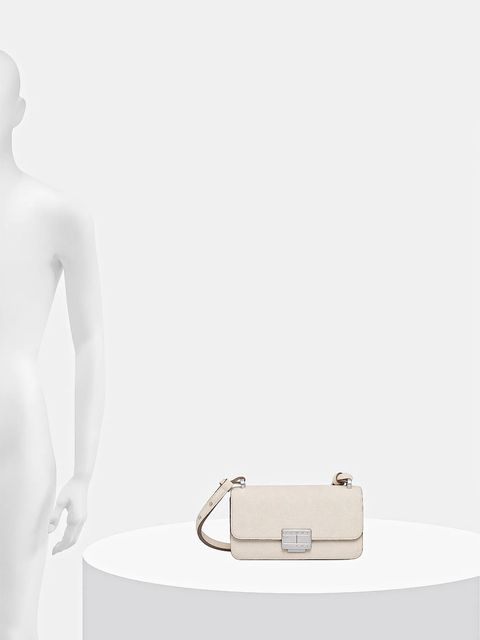 Tommy Jeans torebka kolor beżowy AW0AW17529