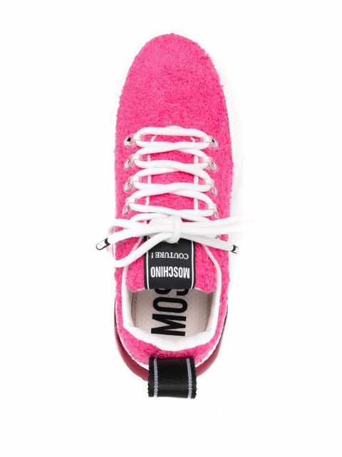 Moschino Terry Cloth Teddy Bubble sneakers - Pink
