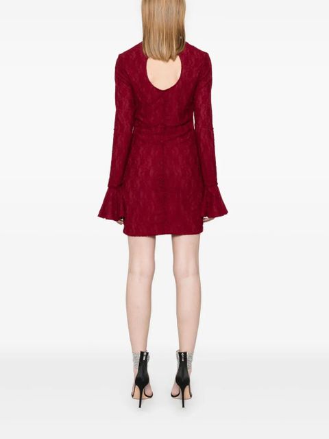 ROTATE BIRGER CHRISTENSEN lace mini dress - Red - zdjęcie produktu nr 2