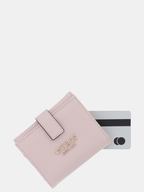 Guess portfel ROSALBA damski kolor różowy SWZG96 57138