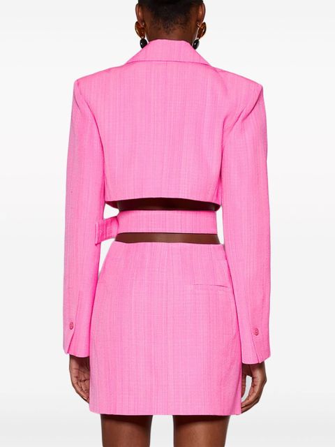 Jacquemus La Robe Bari blazer minidress - Pink