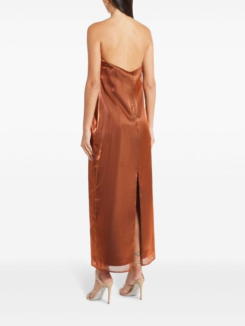 STAUD Casey maxi dress - Brown