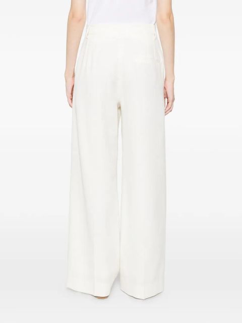 The Frankie Shop Brickell white trousers