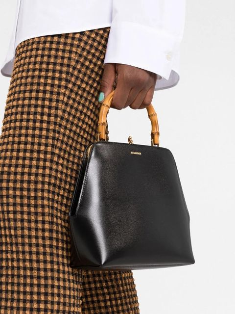 Jil Sander Goji Frame square tote bag - Black