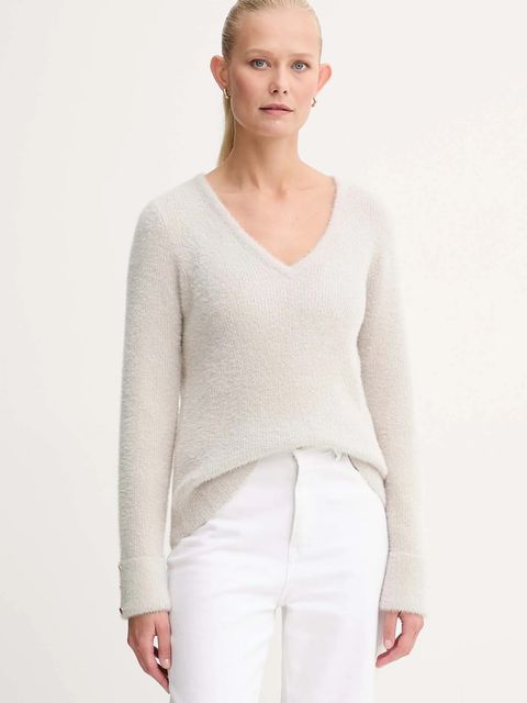 Morgan sweter MOOVE1 damski kolor szary MOOVE1 - zdjęcie produktu nr 1