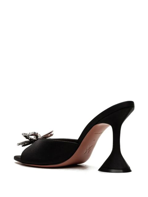 Amina Muaddi Rosie 95mm crystal-embellished sandals - Black - zdjęcie produktu nr 2