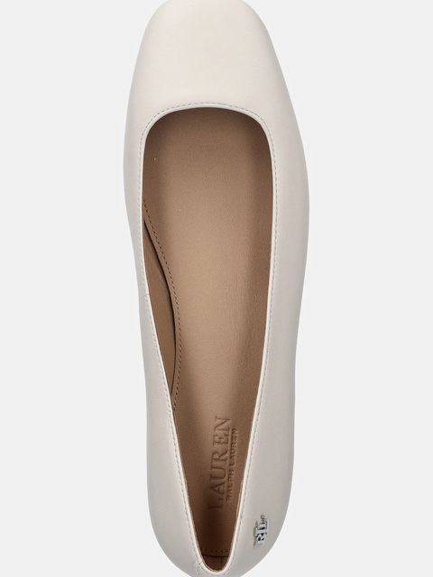 Lauren Ralph Lauren baleriny skórzane Emellie Bllt