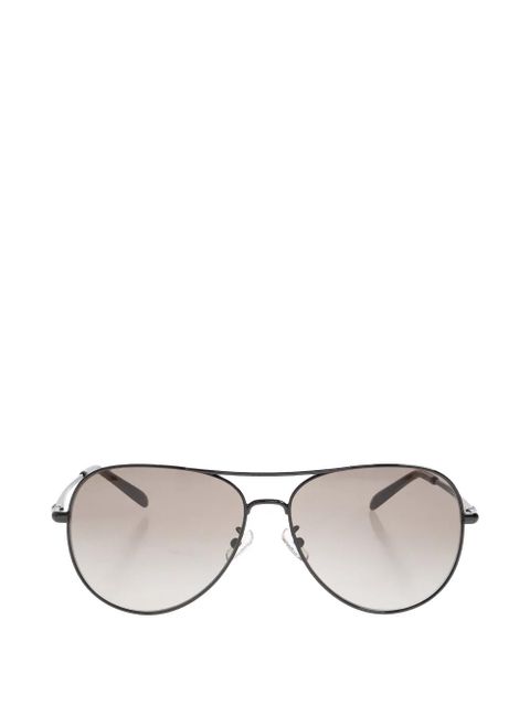 Tory Burch pilot-frame sunglasses - Black - zdjęcie produktu nr 1