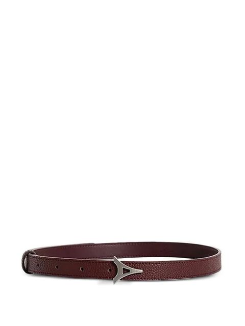 Manière De Voir Leonie Eiffel-buckle belt - Red - zdjęcie produktu nr 1