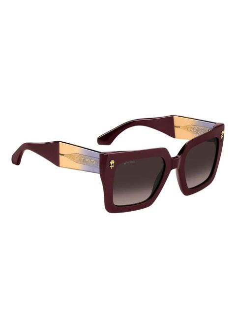ETRO Colour Stripes sunglasses - Red - zdjęcie produktu nr 2