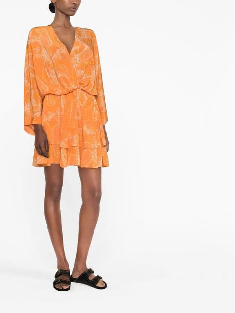 Zadig&Voltaire Hailey paisley-print dress - Orange - zdjęcie produktu nr 2