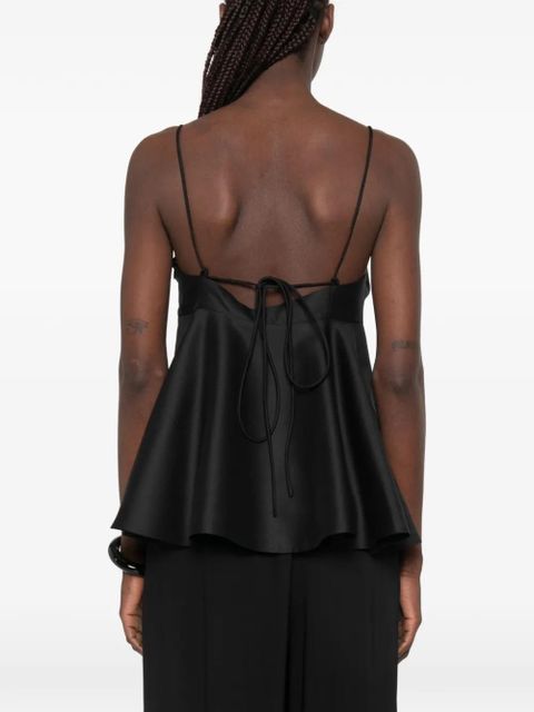 Róhe flared top - Black