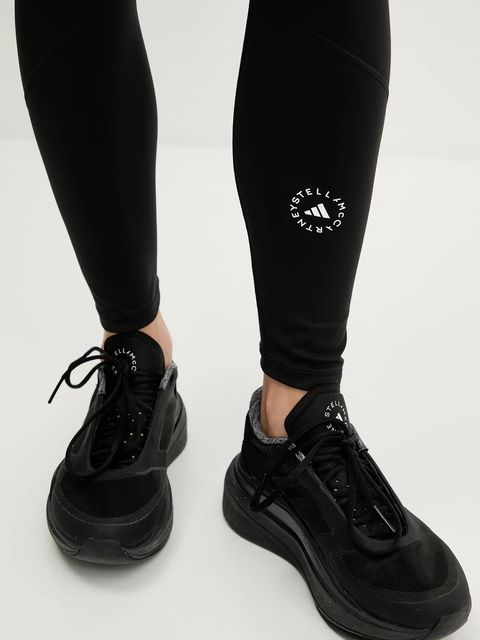 adidas by Stella McCartney legginsy treningowe TruePurpose damskie kolor czarny gładkie JW4557 - zdjęcie produktu nr 2