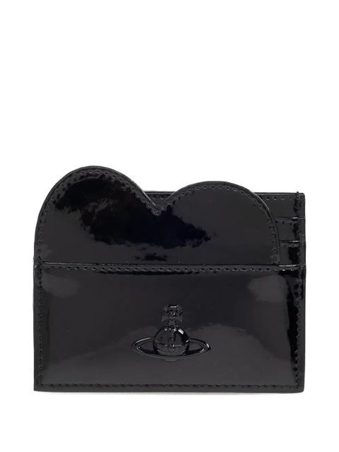 Vivienne Westwood Heart card holder - Black - zdjęcie produktu nr 1