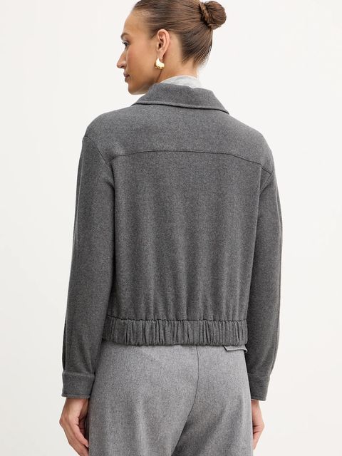 Marella kurtka z dodatkiem wełny Emme by Marella kolor szary przejściowa 2525906081200