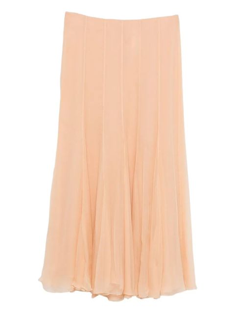 Chloé pleated silk skirt - Pink - zdjęcie produktu nr 1