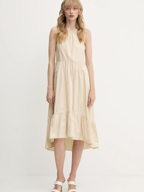 Armani Exchange sukienka bawełniana - zdjęcie produktu nr 2