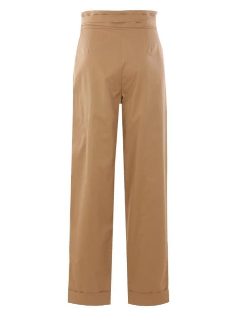 Saint Laurent cotton trousers - Brown