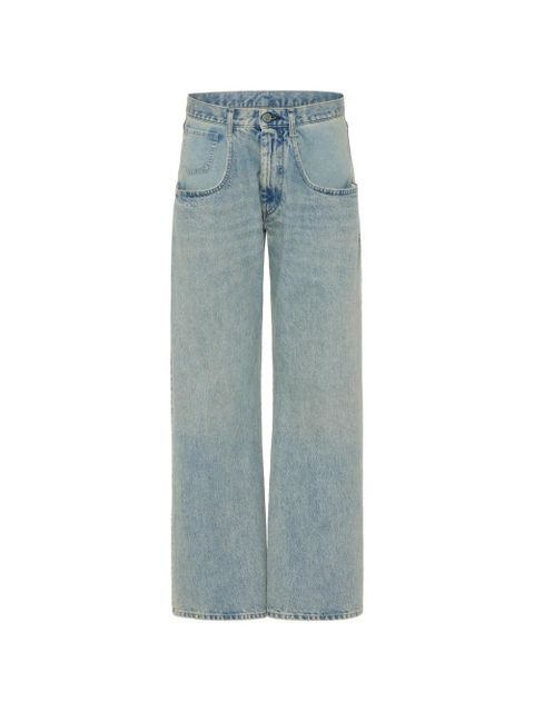 Maison Margiela wide-leg denim jeans - Blue - zdjęcie produktu nr 1