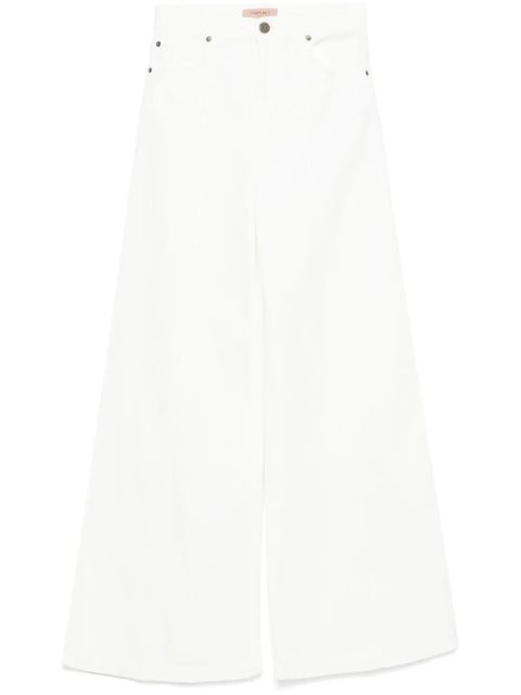 TWINSET wide-leg jeans - White - zdjęcie produktu nr 1