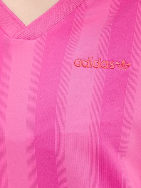 adidas Originals t-shirt Linear Tee damski kolor fioletowy JW6021