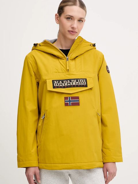 Napapijri kurtka Rainforest kolor żółty przejściowa NP0A4GM6Y1O1 - zdjęcie produktu nr 1
