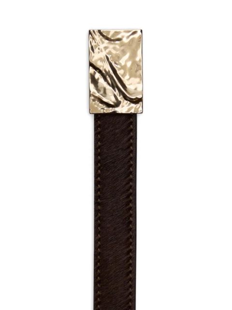 LouLou de Saison Morgan buckled belt - Brown - zdjęcie produktu nr 2