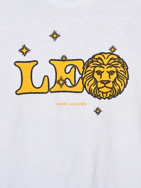Marc Jacobs The Zodiac Leo-print T-shirt - White
