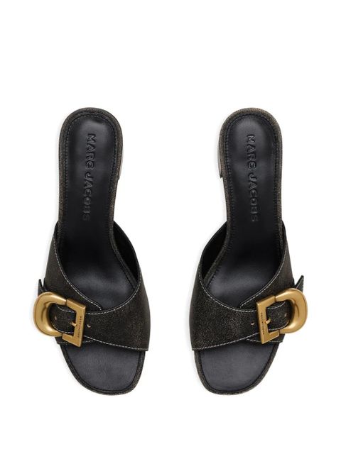 Marc Jacobs The Doll Buckle heeled sandals - Black