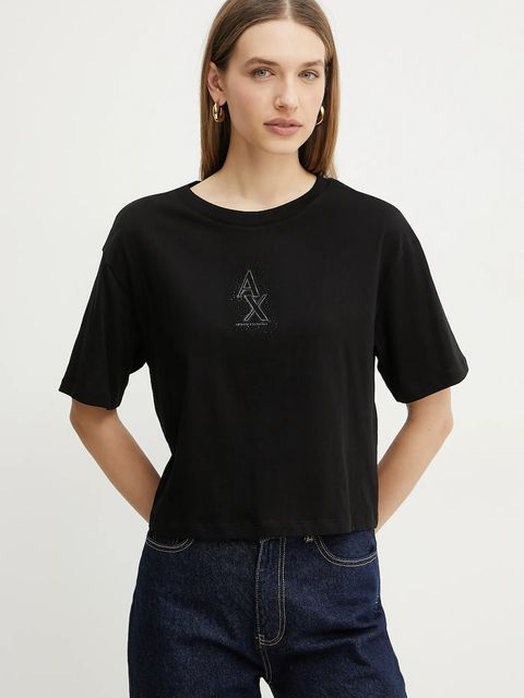 Armani Exchange t-shirt bawełniany - zdjęcie produktu nr 2