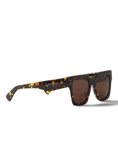 Lanvin square-frame sunglasses - Brown - zdjęcie produktu nr 2