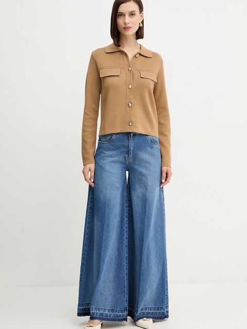 Silvian Heach jeansy LUCAS damskie kolor niebieski GPA25103JE - zdjęcie produktu nr 2