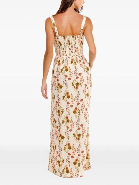 Agua By Agua Bendita Marcia aura floral-print maxi dress - Neutrals - zdjęcie produktu nr 2