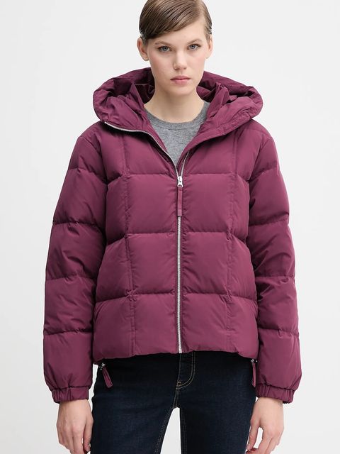 United Colors of Benetton kurtka puchowa kolor fioletowy zimowa oversize 22T6DN086 - zdjęcie produktu nr 1