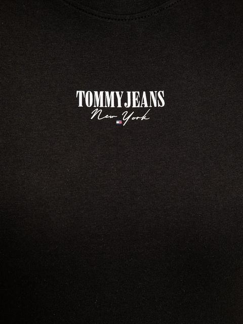 Tommy Jeans t-shirt bawełniany 2-pack damski kolor czarny DW0DW21746