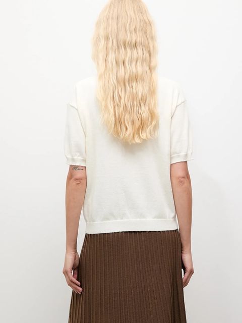 Answear.LAB sweter z kaszmirem damski kolor beżowy lekki